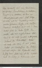 Nachlass Franz Steindachner, Brief von C. Attems an Franz Steindachner (20.08.1911), Inv.Nr. 17.01, Seite 3